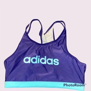ADIDAS Sports Bra blue turquoise medium